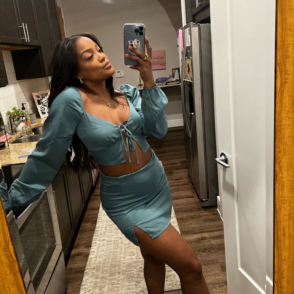Two-Piece Skirt Set - Picture 2 of 6